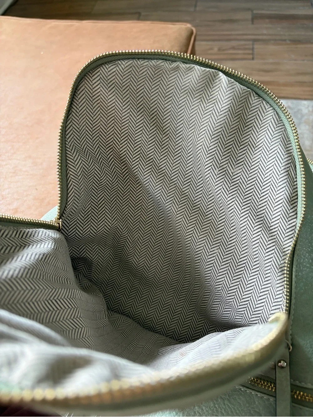Blake Vegan Light Teal Backpack